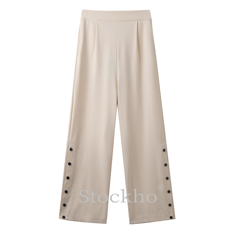 Women's big foot straight tube 