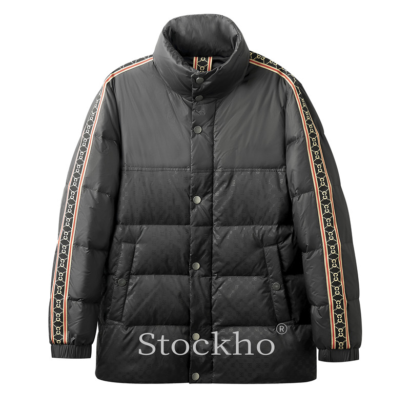 Men's Watte gepolsterte Jacke mittleren Alters mit komfortabl