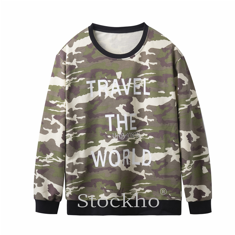 Ropa de camuflaje de algodón de color masculino.